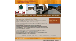 Desktop Screenshot of emballage-centre-bois.fr